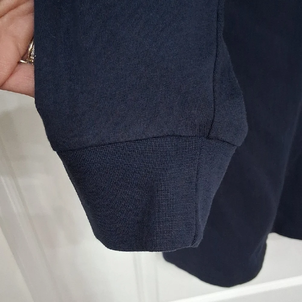 Men's Navy Robe - Picture 7 of 8